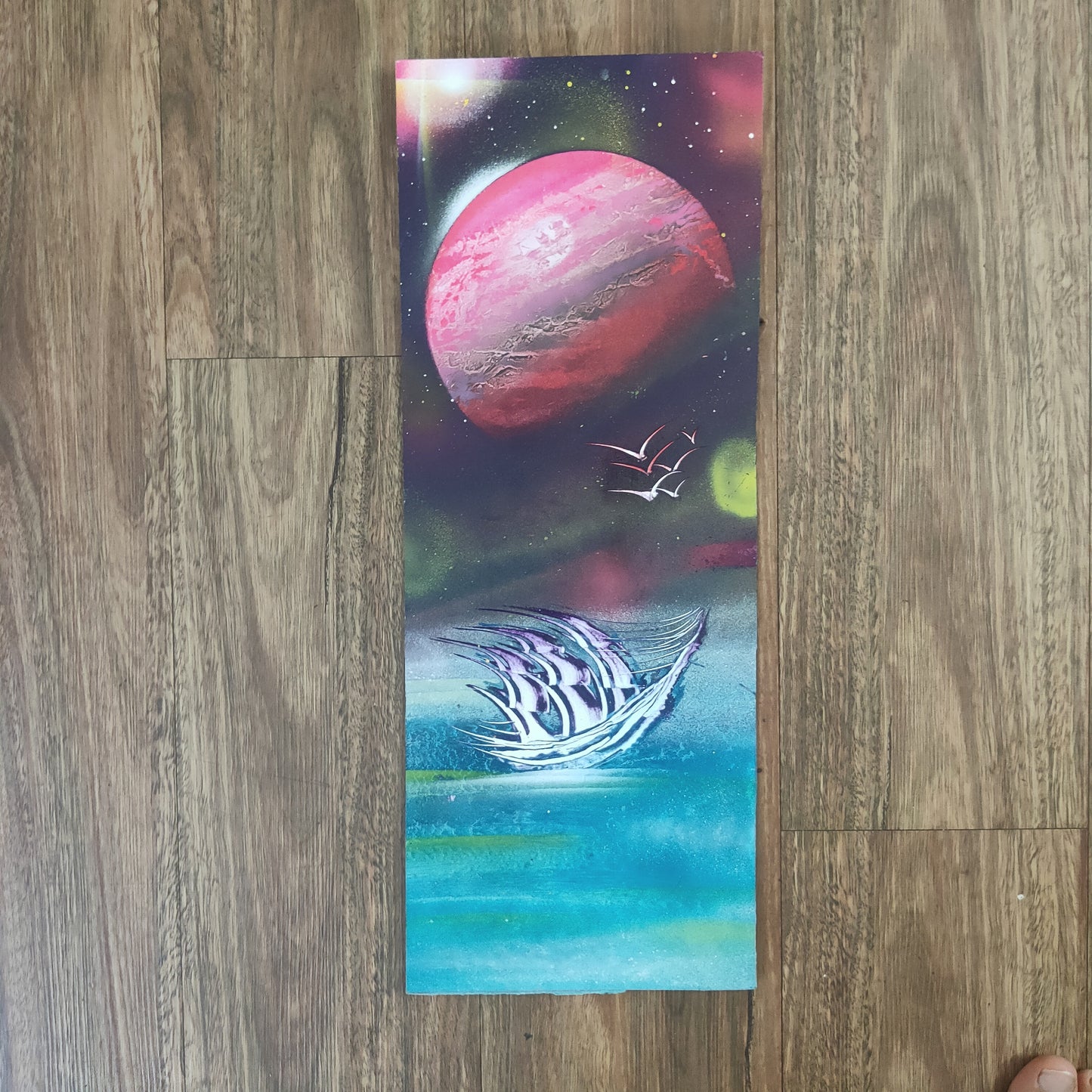 Galaxy planet art: Planet Gemini