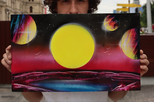 Planet art: Indigenous sky